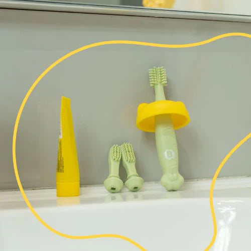 Evolutieve siliconen tandenborstel