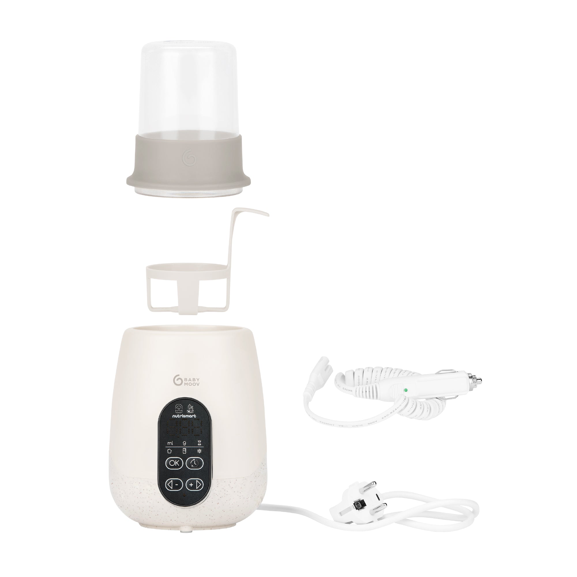 Flessenwarmer en Sterilisator NutriSmart+ - Babymoov