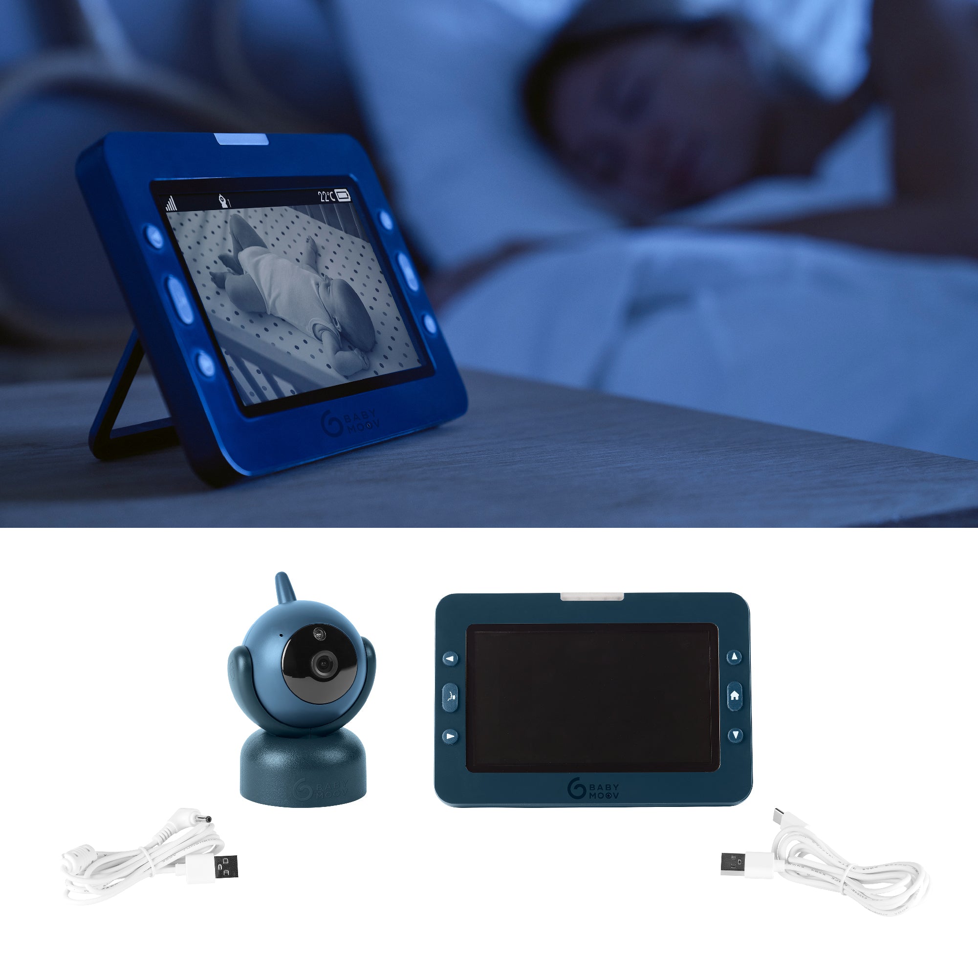 YOO-Master(+) 360° video-babyfoon REFURBISHED