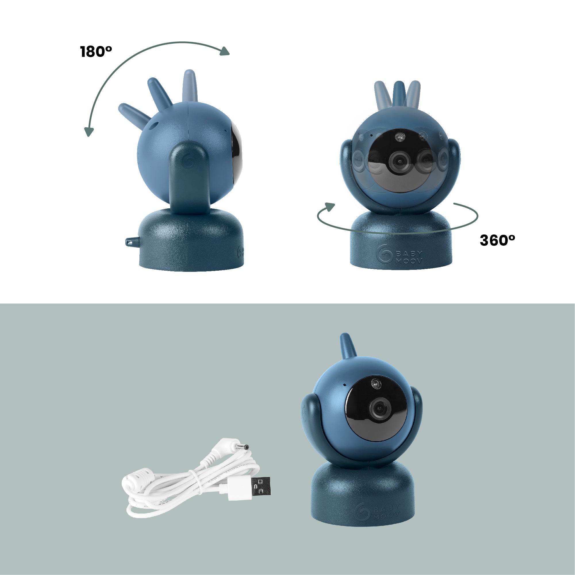 Yoo Master + extra HD-camera voor babyfoon