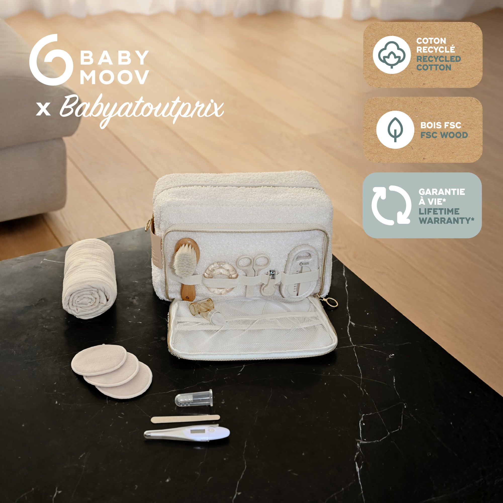 Baby Toilettas Curl White – Babymoov x @babyatoutprix