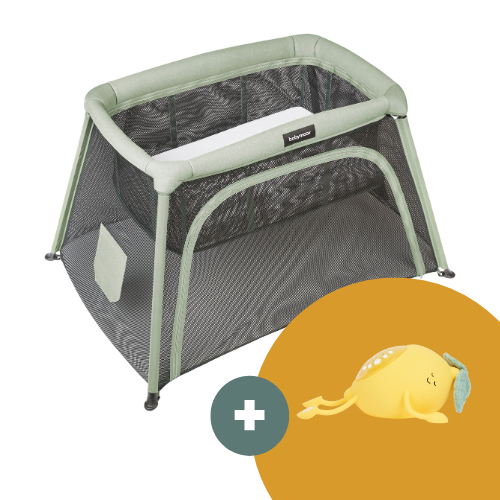 Reisbed met geïntegreerde wieg - Moov & Comfy