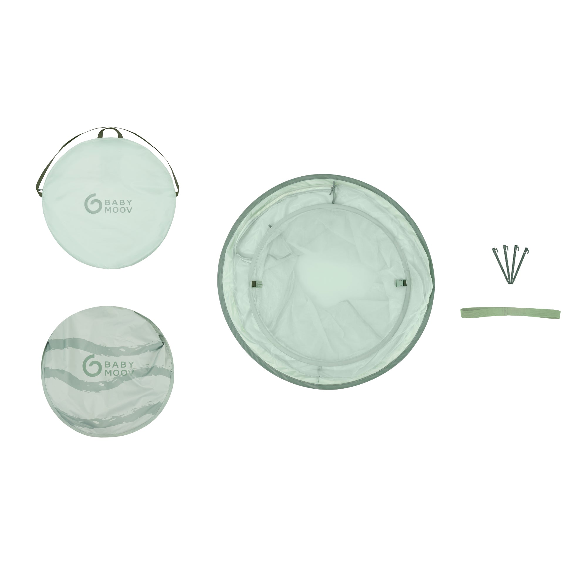 Anti-UV koeltent voor baby's Moov & Protect