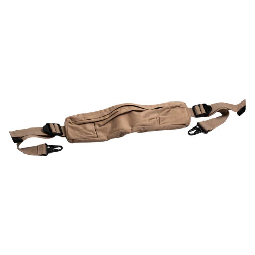 Beige fysiologische baby draagzak buikband