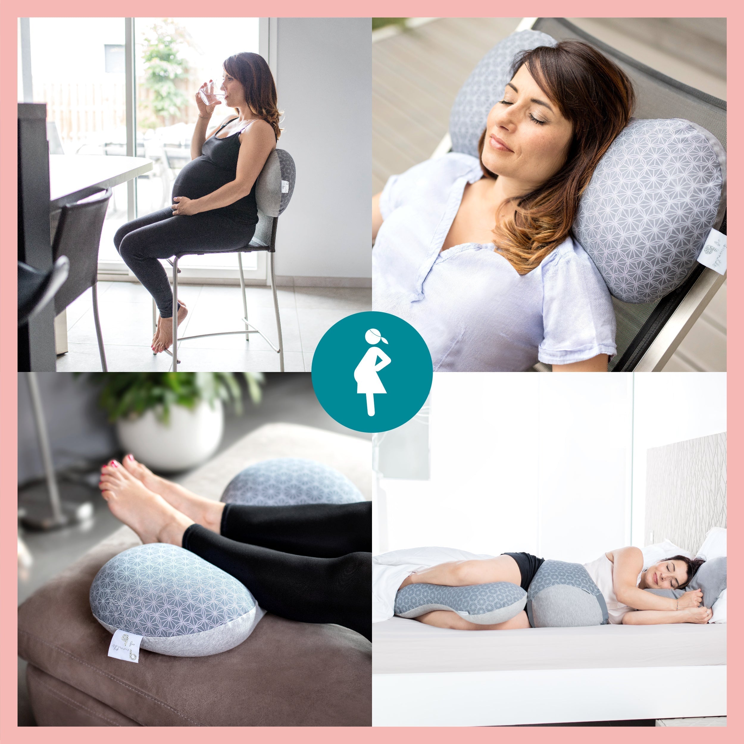 Pack Dream Belt Smokey + voedingskussen Mum & b