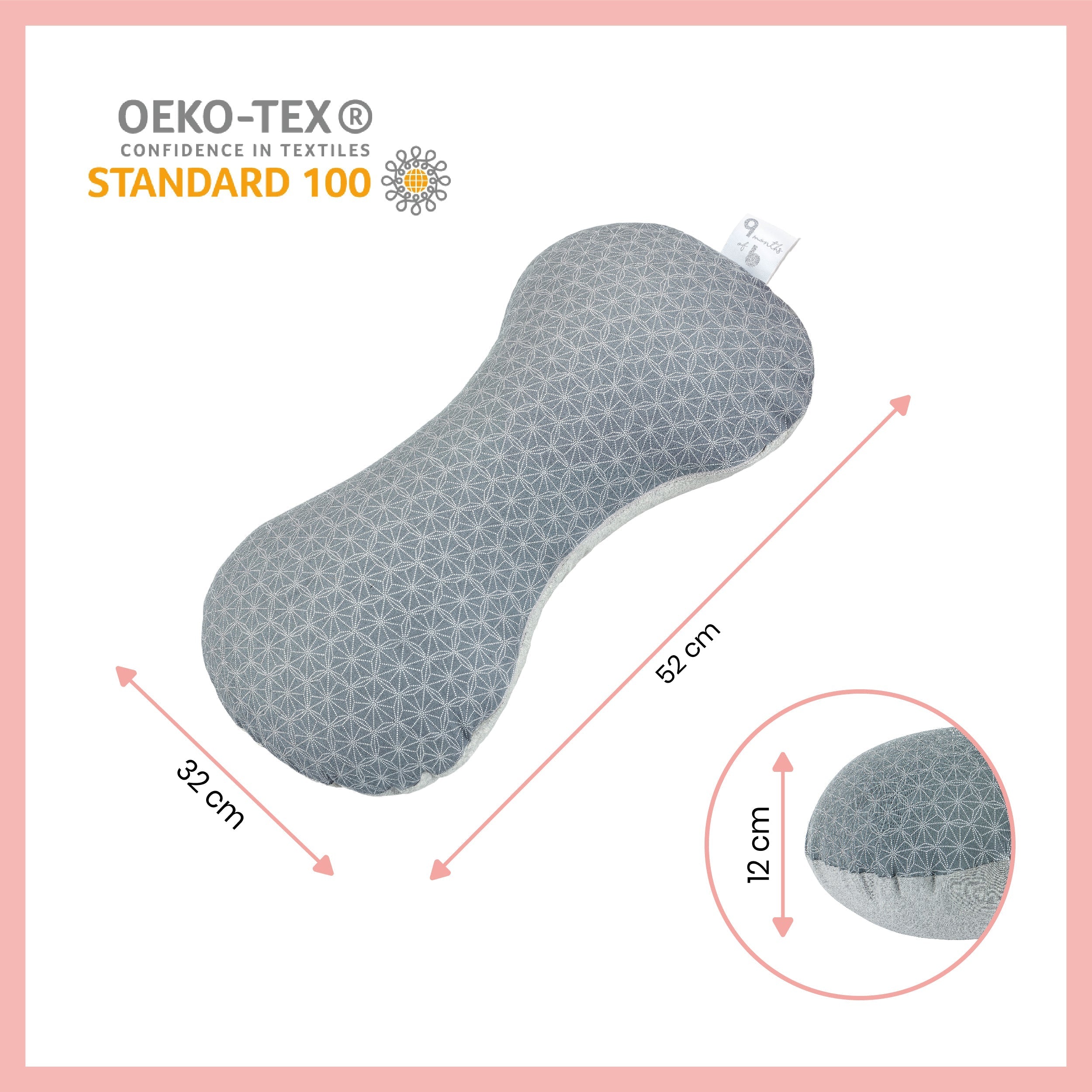 Pack Dream Belt Smokey + voedingskussen Mum & b