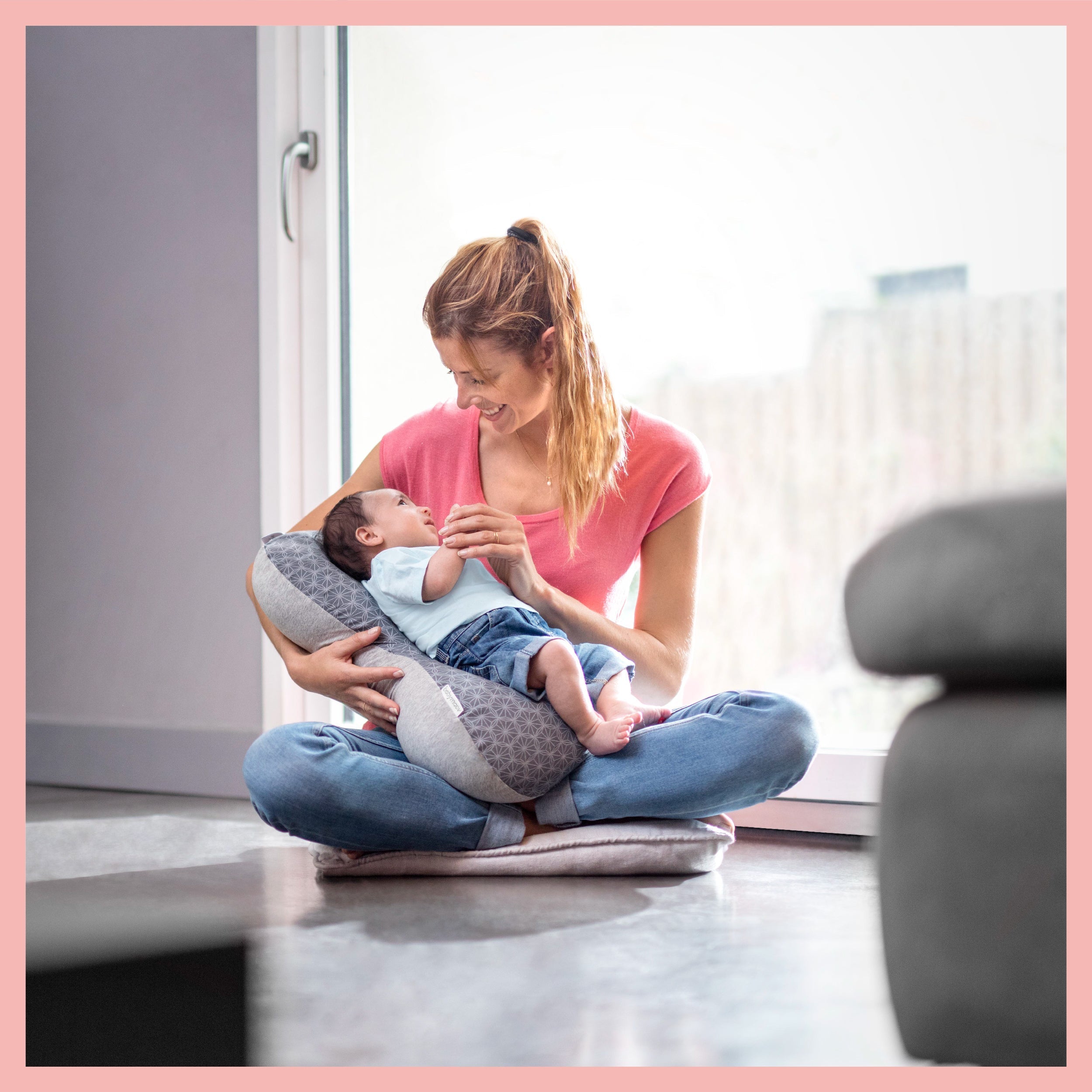 Pack Dream Belt Smokey + voedingskussen Mum & b