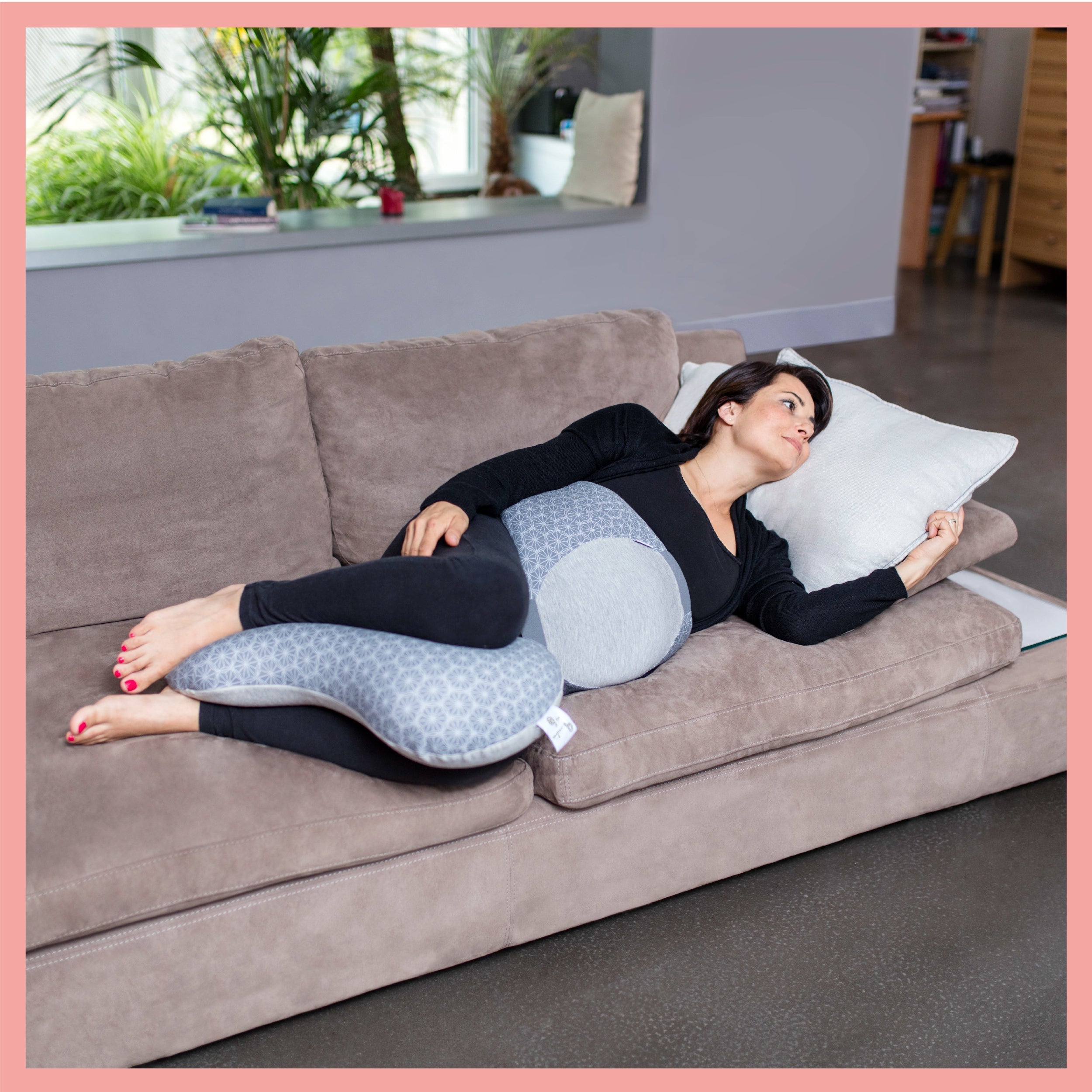 Pack Dream Belt Smokey + voedingskussen Mum & b