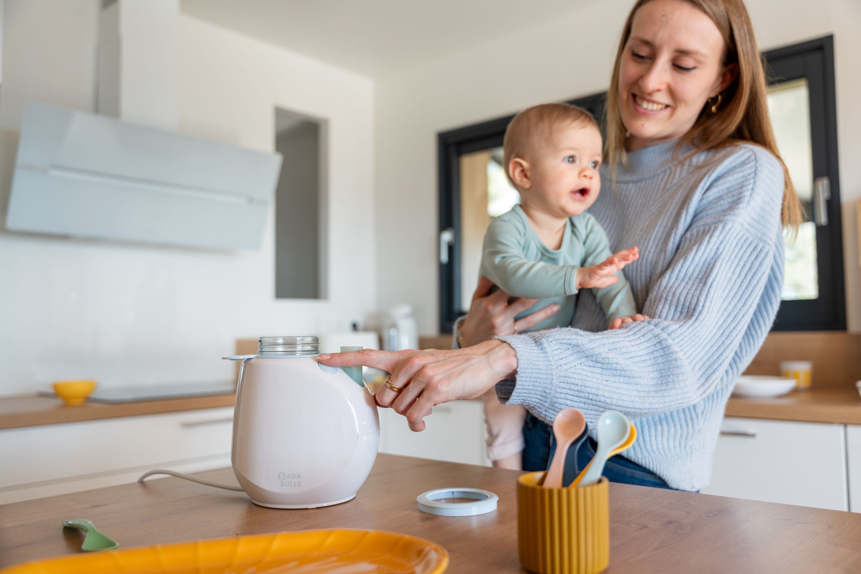 Easy+ flessenwarmer Pastel