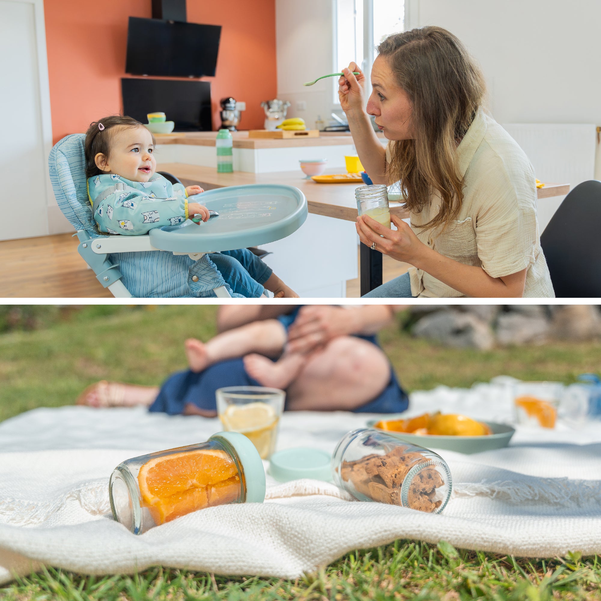 Glazen Badabowls babypotjes Badabulle