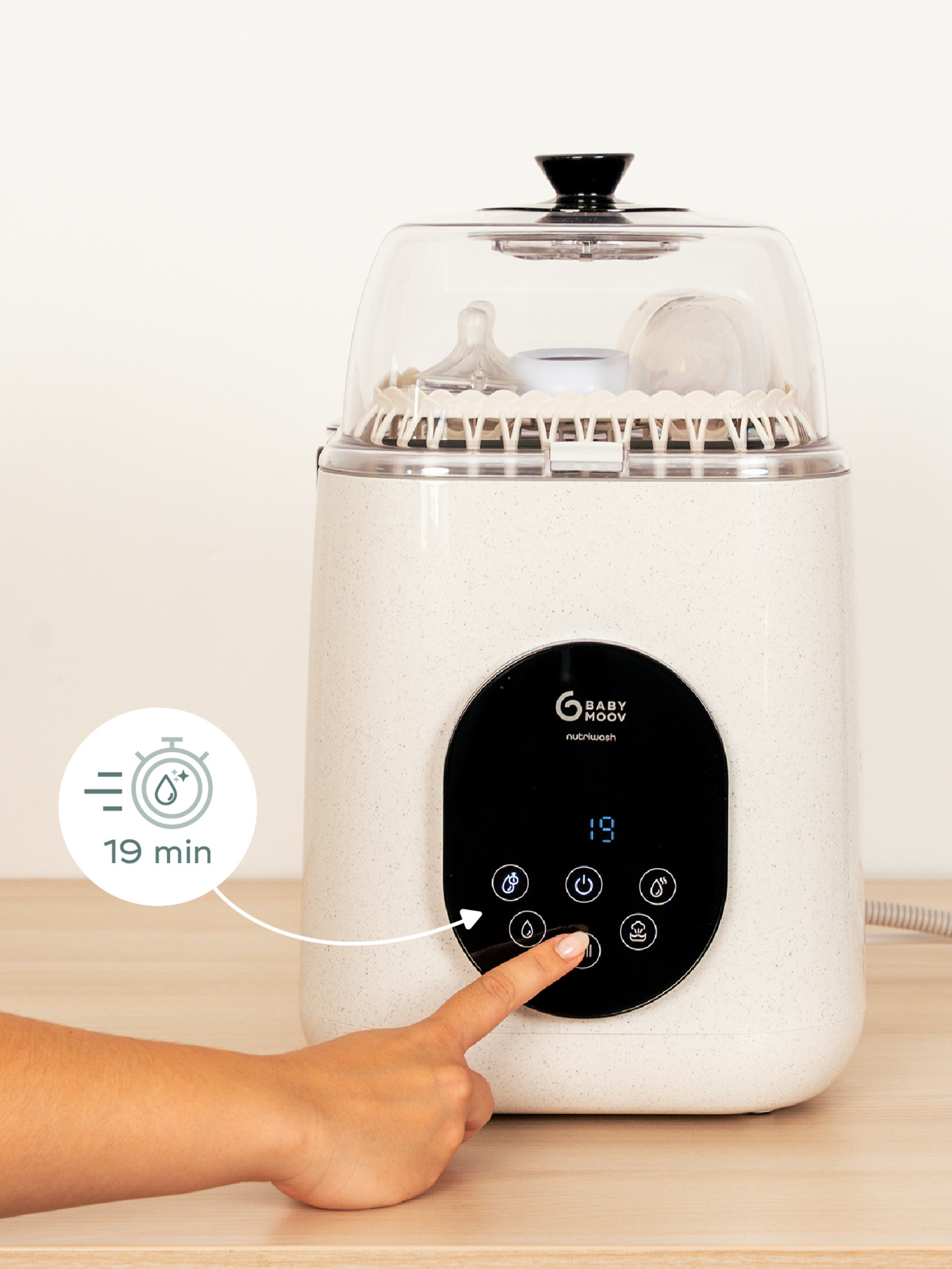 Flessenreiniger NutriWash - Babymoov