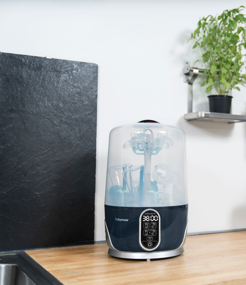 Turbo Pure sterilisator en flessendroger