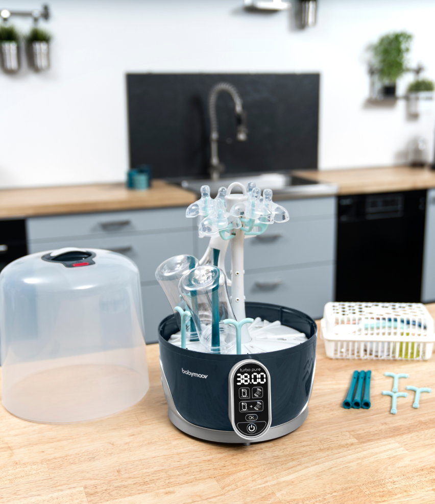 Turbo Pure sterilisator en flessendroger