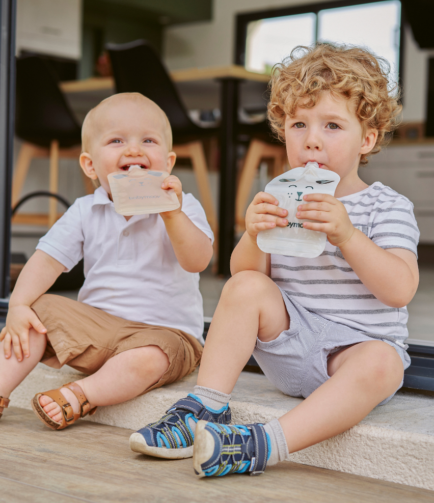 Herbruikbare knijpzakjes - ISY POUCHES