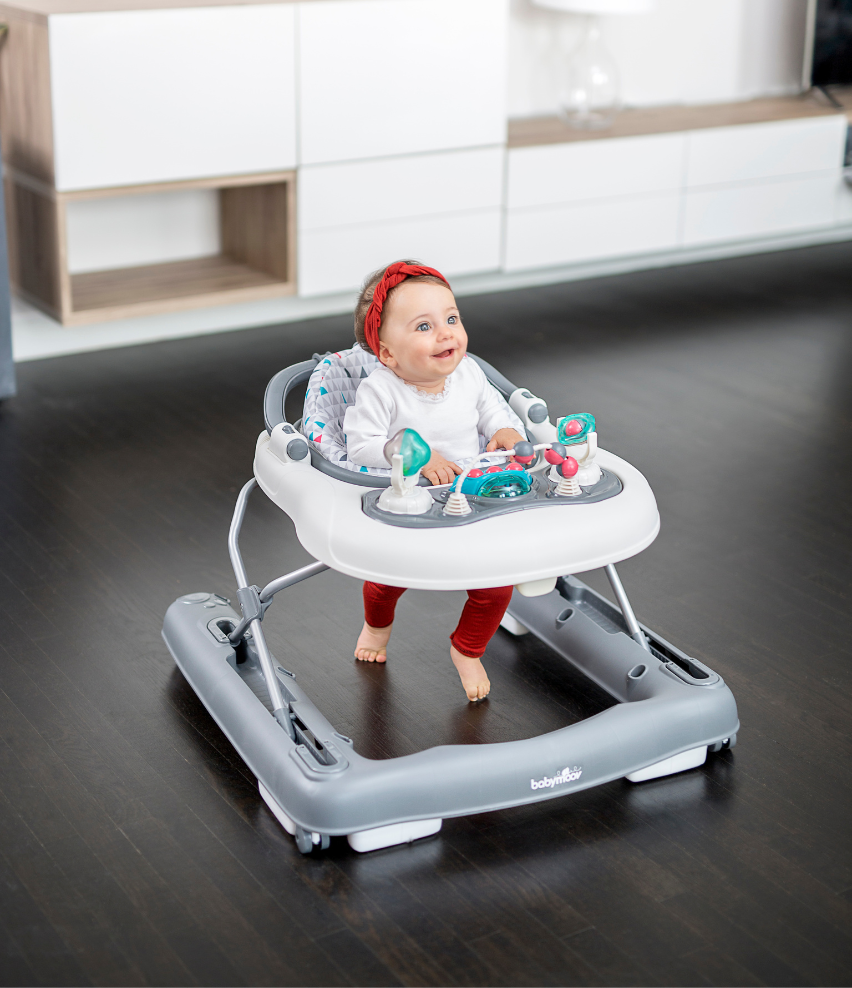 2-in-1 loopwagen voor baby's