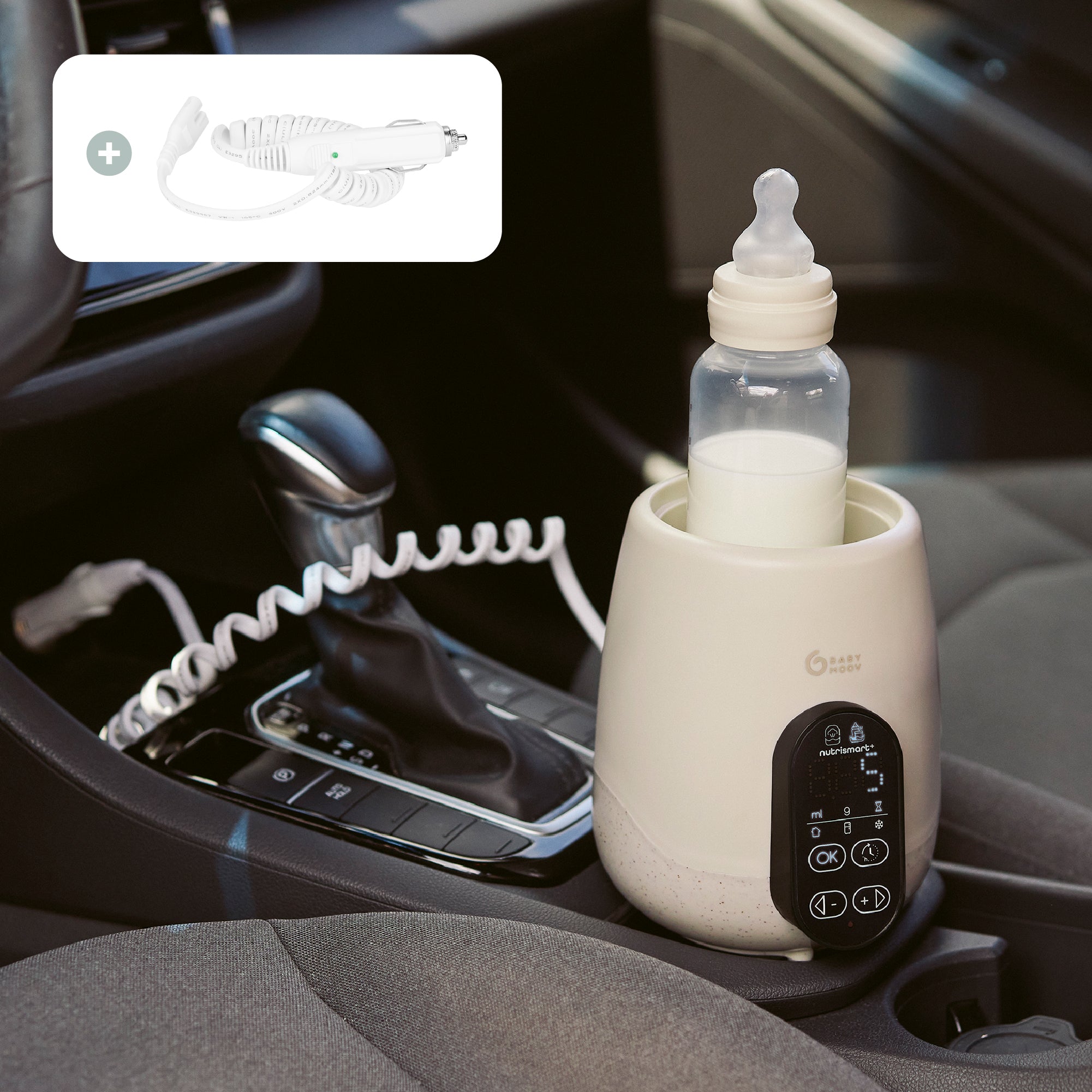 Flessenwarmer en Sterilisator NutriSmart+ - Babymoov