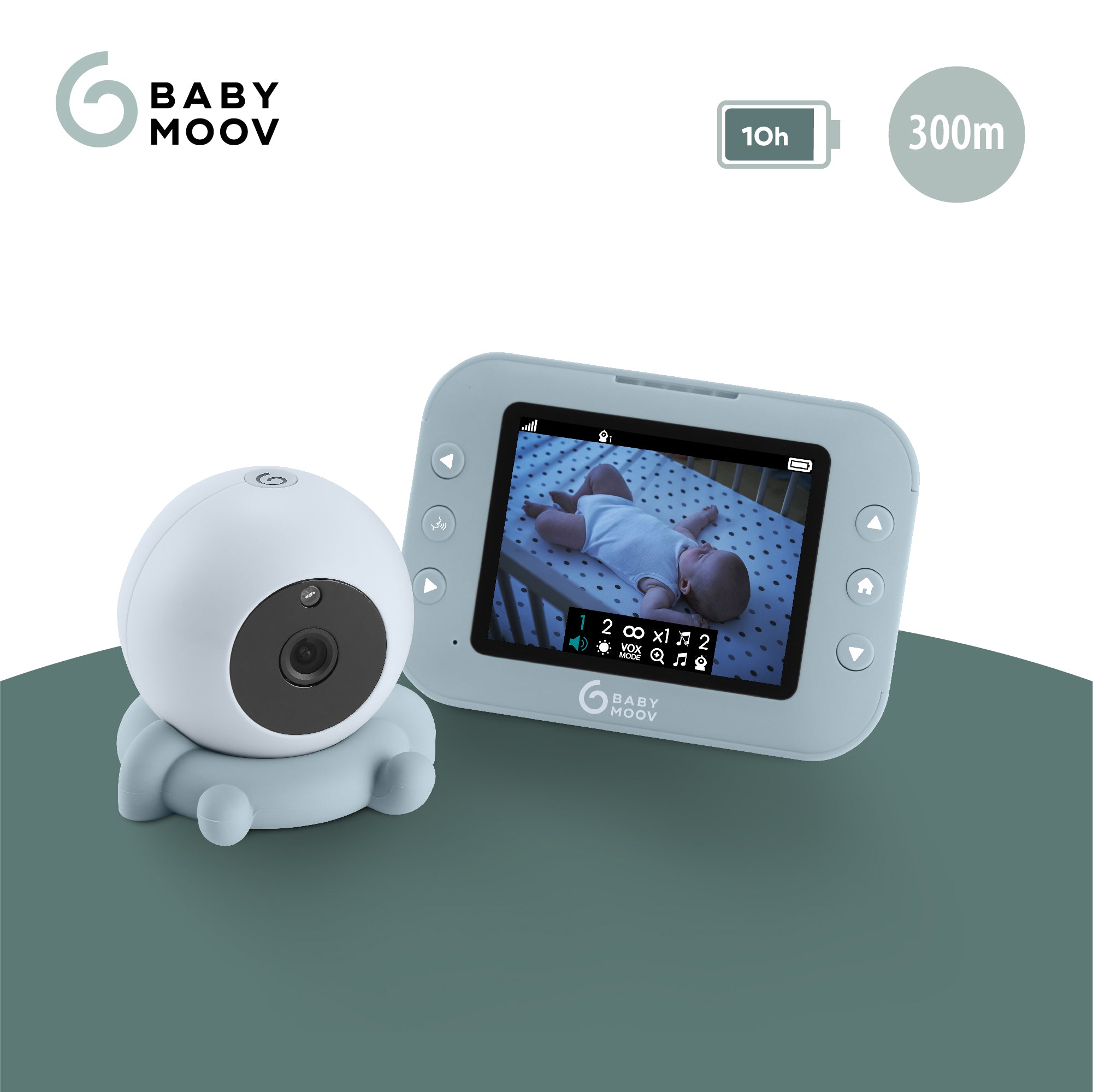 Draagbare videobabyfoon - YOO-roll