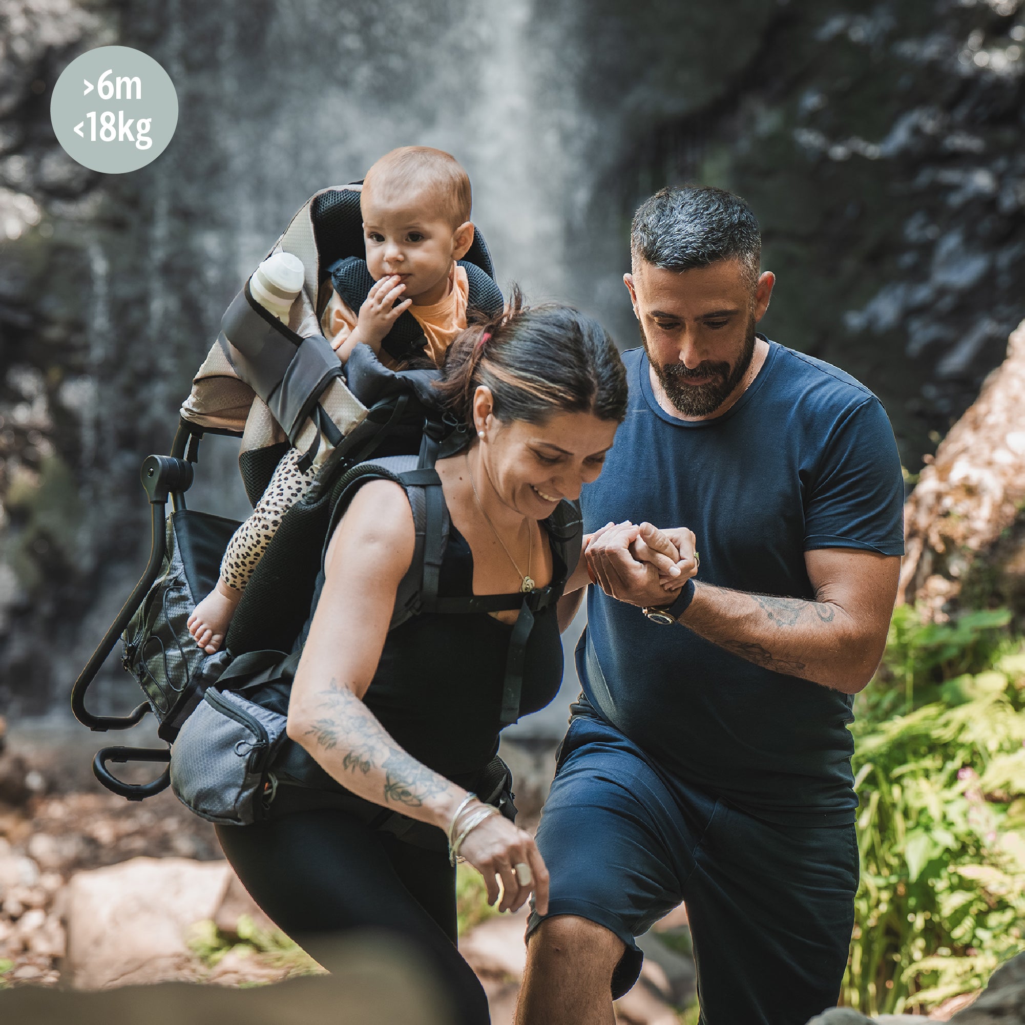 Moov & Hike (+) Rugdrager en regenhoes