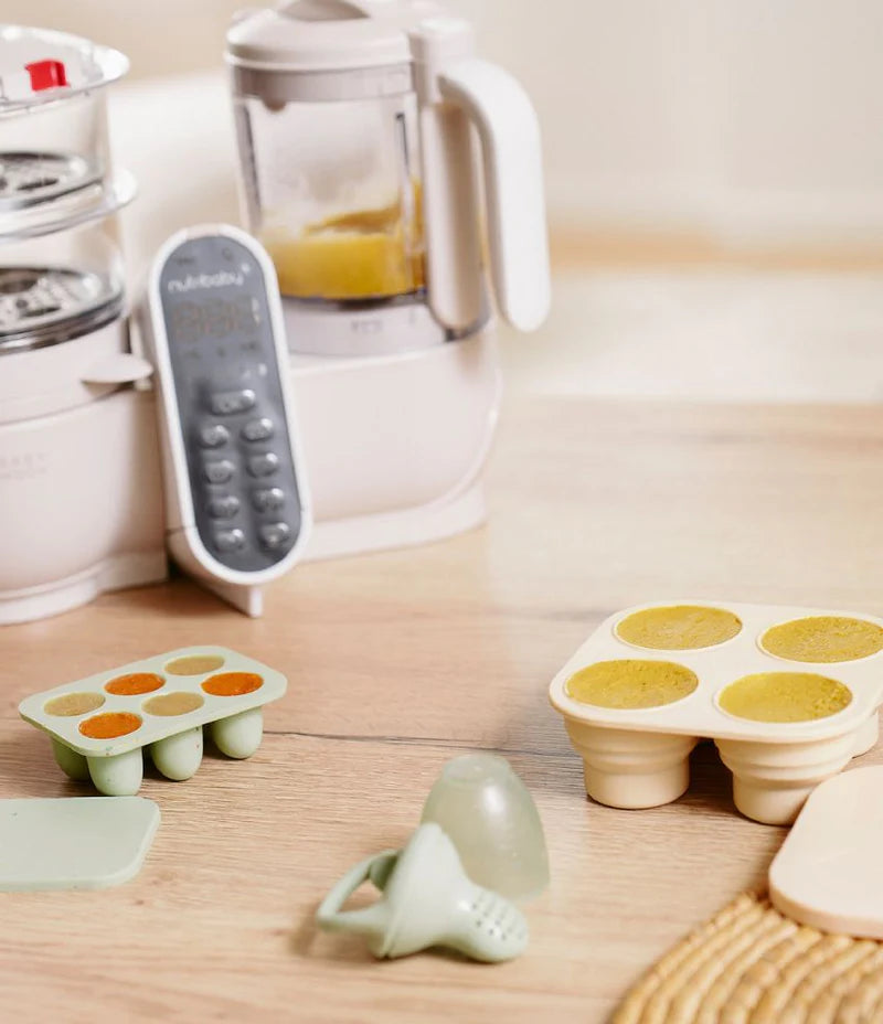 Set Siliconen bakjes + Knabbelaar 